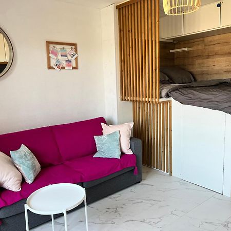 Charmant Studio Pour 3 Personnes Vallauris Bagian luar foto