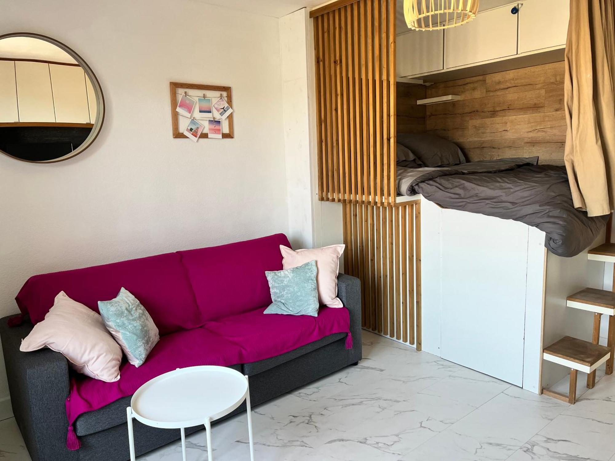 Charmant Studio Pour 3 Personnes Vallauris Bagian luar foto